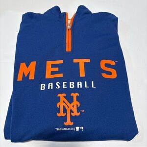 Mets Youth Baseball Blue Pullover